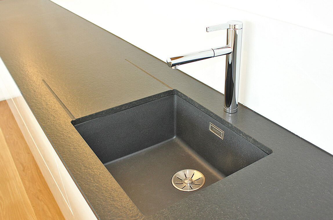 Granit Küchenablage